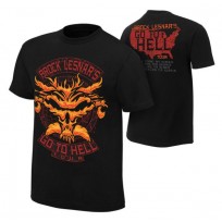 Футболка Брока Леснара Go To Hell Tour, Brock Lesnar, купить футболку Брока Леснара в Украине, футболка Brock Lesnar